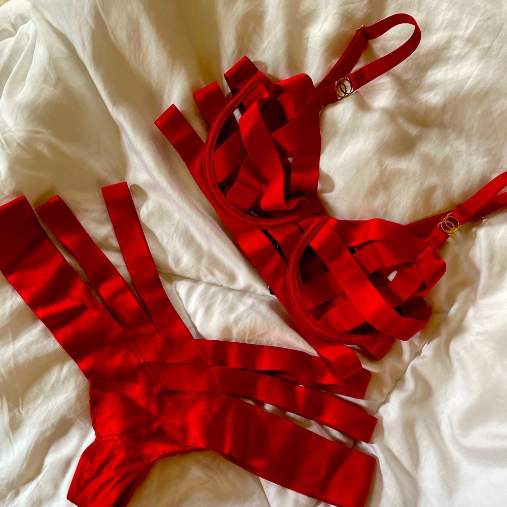 NWT and never worn Victoria’s Secret bra and undies!